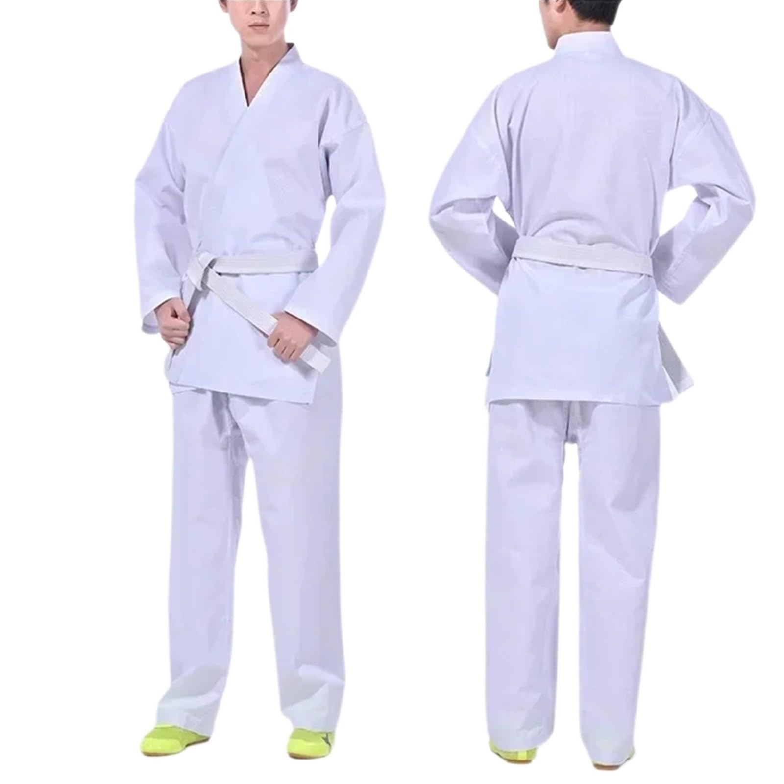 bawełniana serwetka, Uniform Karate dla dorosłych, wielokolorowy, w wielu rozmiarach(White,140)
