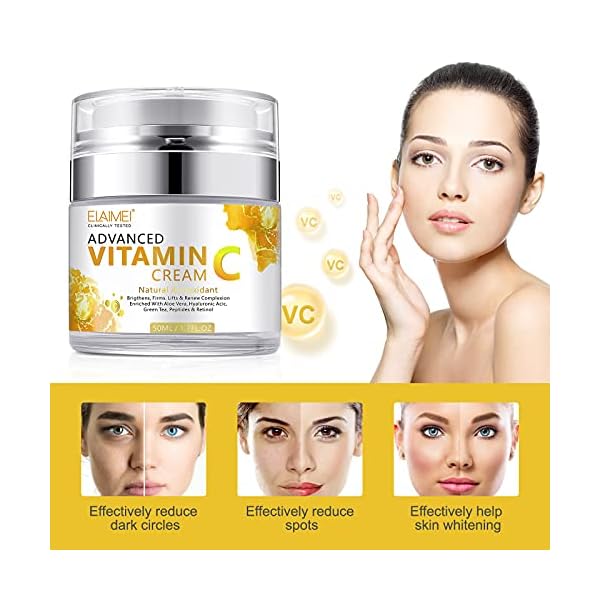 Vitamin-C-Intense-Night-Cream-Daily-Anti-Aging-Moisturizer-Cream-for-Face-Reduce-Appearance-of-Wrinkles-Fine-Lines-dark-circles-17FLOZ Vitamin C Intense Night Cream , Wrinkle Cream for Face with Retinol, Daily Anti Aging Moisturizer Cream for Face…