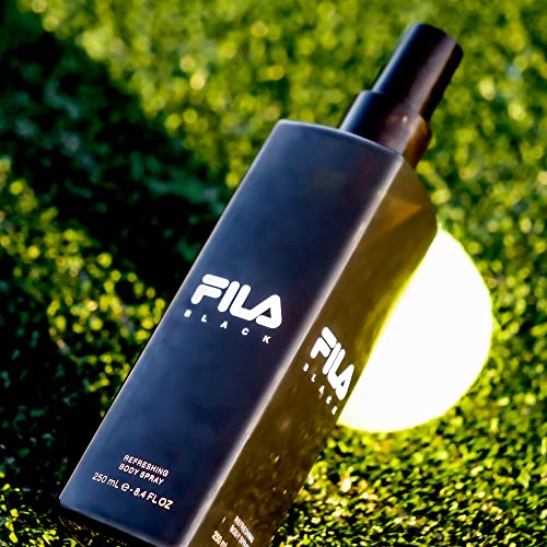 Image of Fila Men Black Body Floral Spray 250 Ml