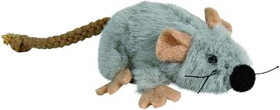 Trixie Spielmaus, Plüsch, 7 cm,Grey
