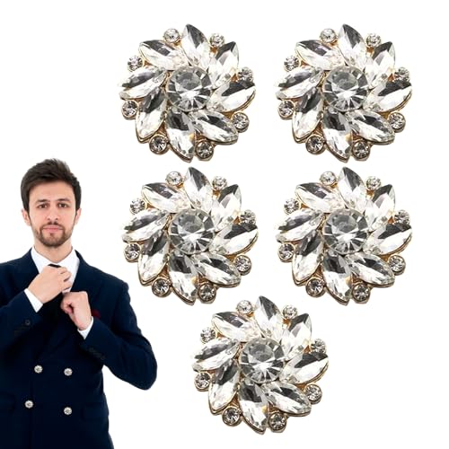 Boutons décoratifs haut de gamme pour customiser les chemisiers de luxe