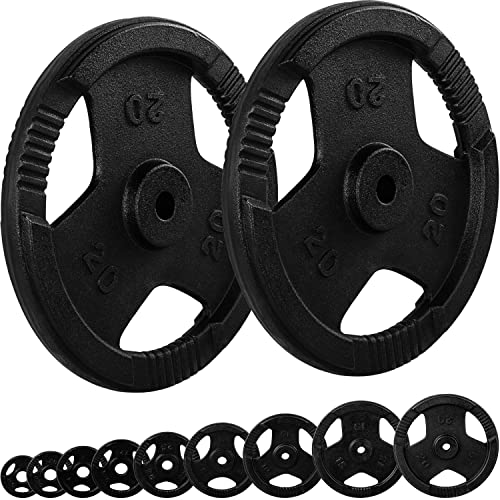 MOVIT® Hantelscheiben Set PRO, Gusseisen Gripper, 30/31 mm Standardnorm,...