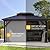 DWVO 10x12ft Gazebo Hardtop Double Roof Polycarbonate Canopy Outdoor with Netting and Shaded Curtains, Aluminum Frame Garden Tent for Patio, Backyard, Deck and Lawns, Gray