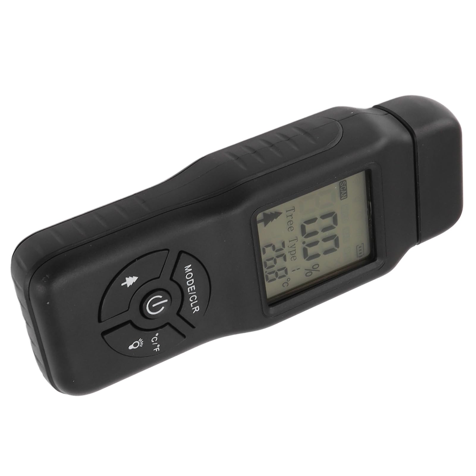 Digital Wood Meter Highly Accurate and Portable for Measuring Humidity in Building Materials, Paper, and Firewood Features ABS Construction and EasytoRead
