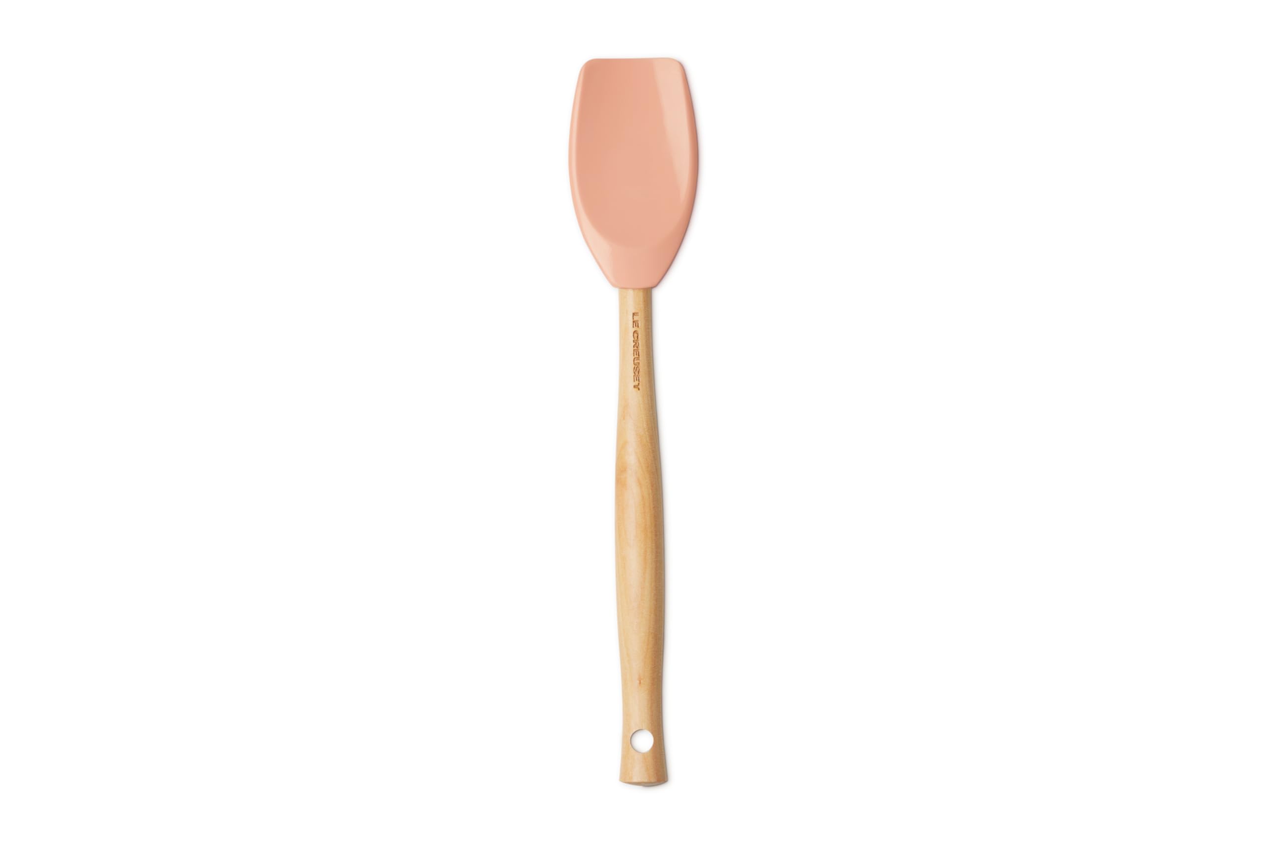 Silicone Craft Series Spatula Spoon, 11 3/8" x 2 1/8", Peche