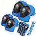 Jooheli Rodilleras para niños, Rodilleras para niños Set 6 Piezas, Knee Pads, Coderas muñequeras Conjunto de Equipo de protección para niños para patinetas de Bicicleta