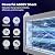 OnBeam Solar Bug Zapper Outdoor, 4500V Mosquito Zapper Fly Trap for Patio