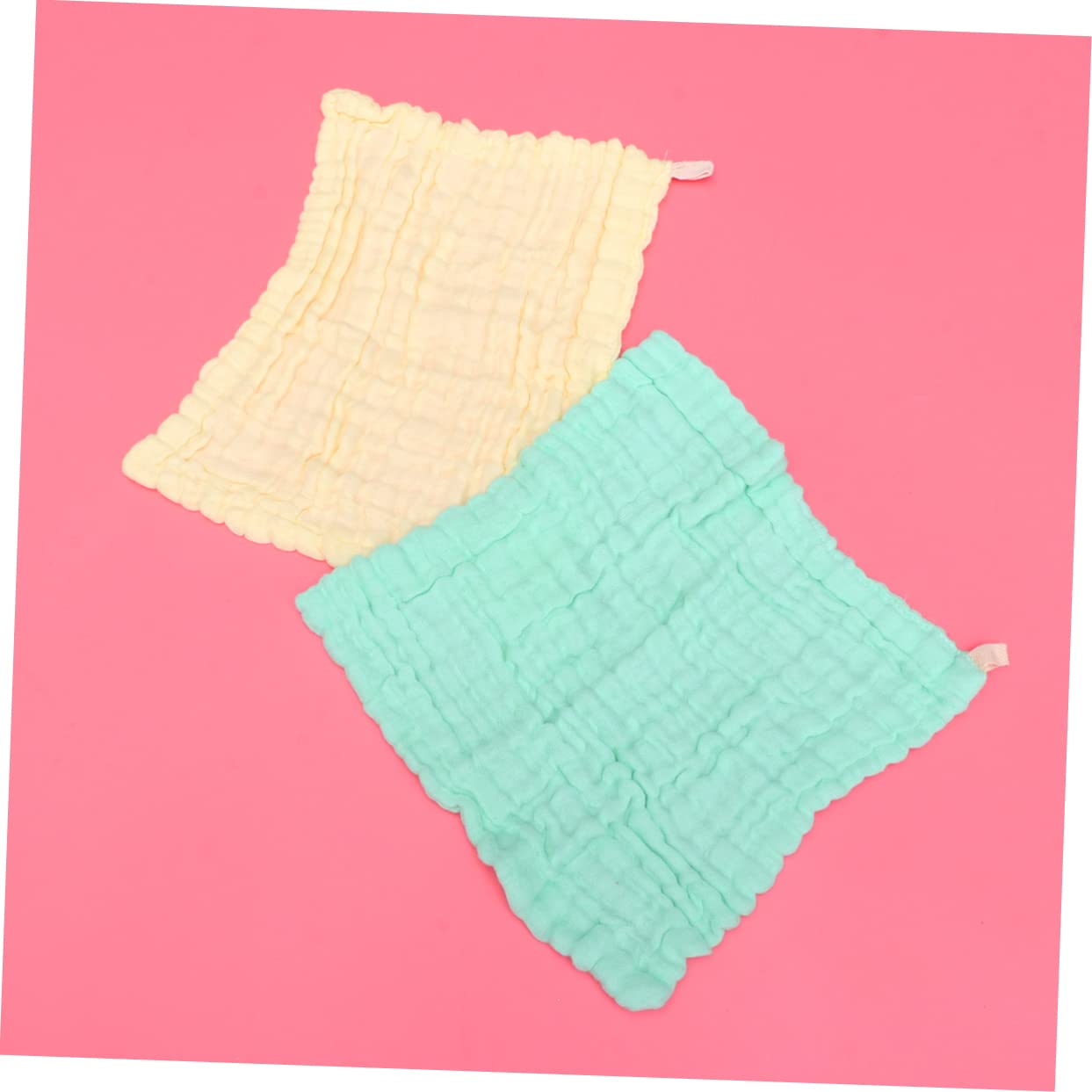 Toyvian 3 Set Di Salviette in Mussola Morbida Per Neonati 5 Stili Asciugamani Quadrati Per Neonati Prelavati Delicati Per La Pelle Del Bambino 5 Pezzi*3