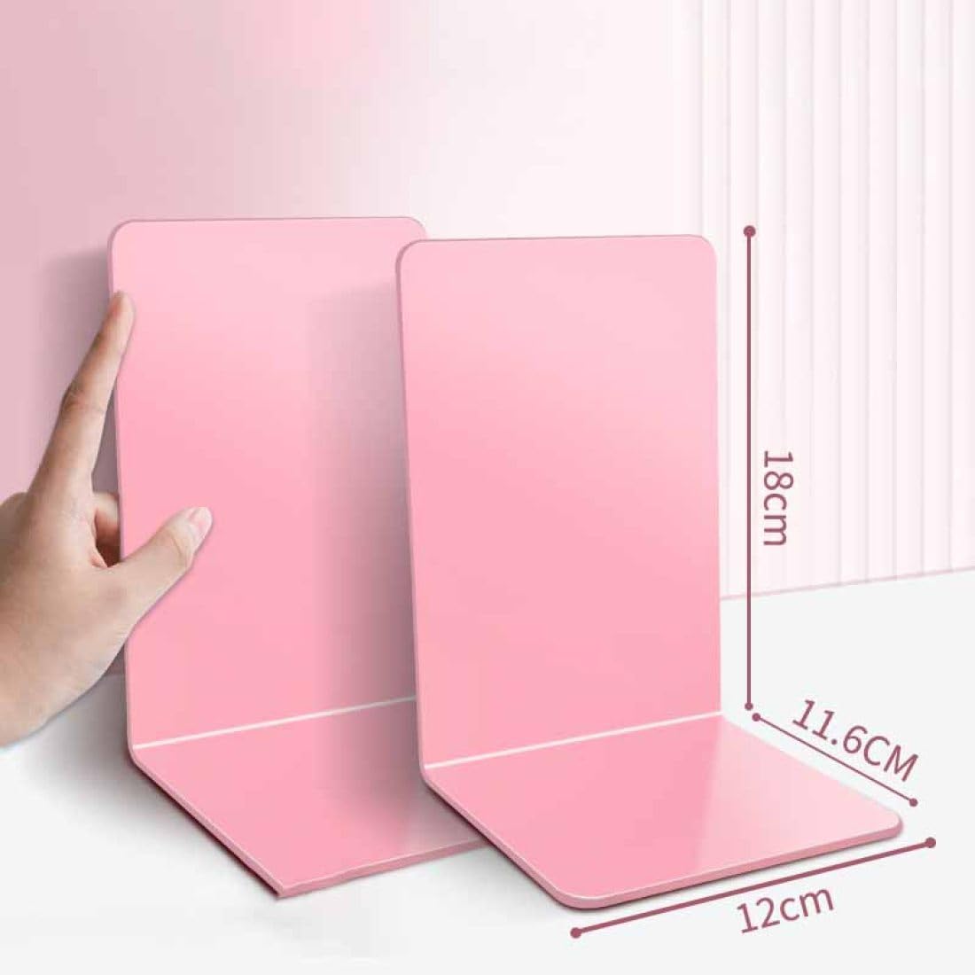 Amazon.co.jp: MJKQ9 特大 A4 サイズ F*6 ブックエンド セット