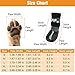 Dog Socks Anti Slip with Straps Traction Control Waterproof Paw Protector, L by KOOLTAIL