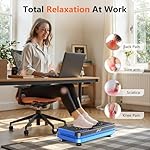 AXV Vibration Plate Fitness Platform Exercise Machine Vibrating Shaking Full Body Shaker Workout Vibrate Stand Shake Board Sport Gym for Weight Loss Fat Burner for Women Men - Image 4