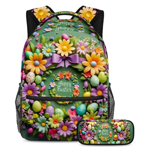 Sac à dos avec trousse à crayons multicolore pour exprimer sa créativité