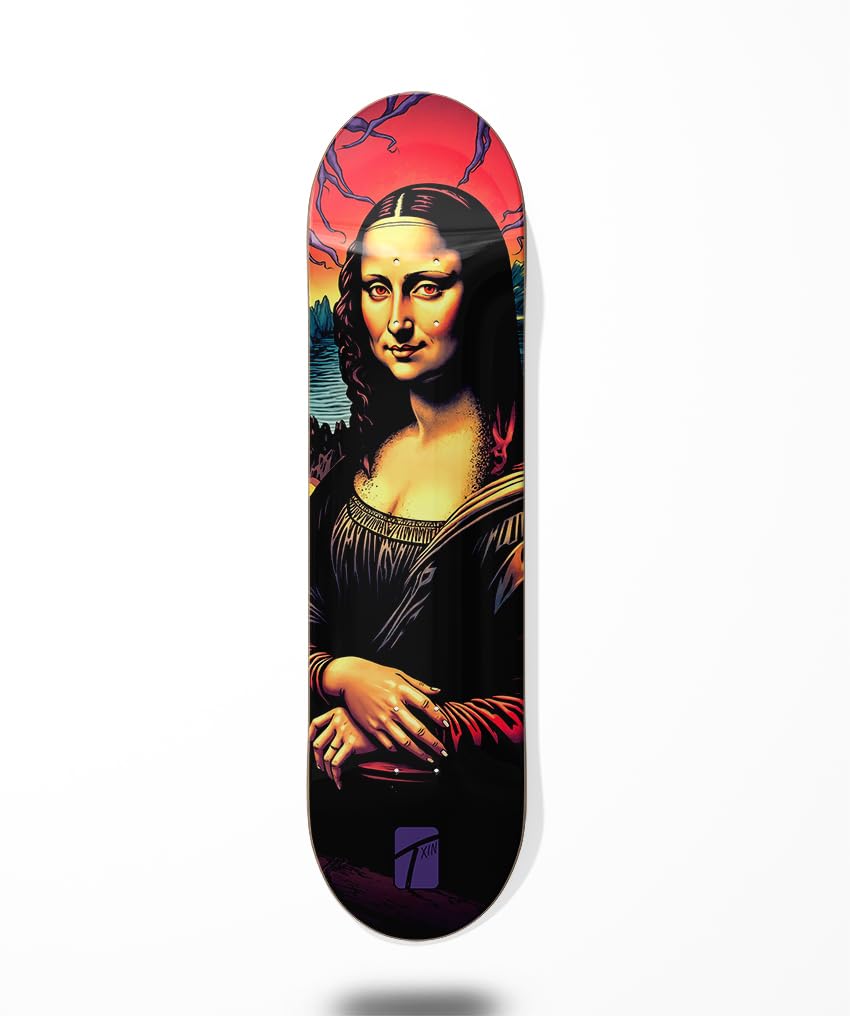 Txin monopatín Skate Skateboard Deck Tabla - Muy Mona 8.375