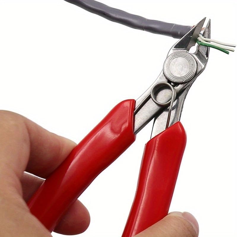 1pc Electrical Wire Cable Cutters Cutting Side Snips Flush Pliers Nipper Hand Tools