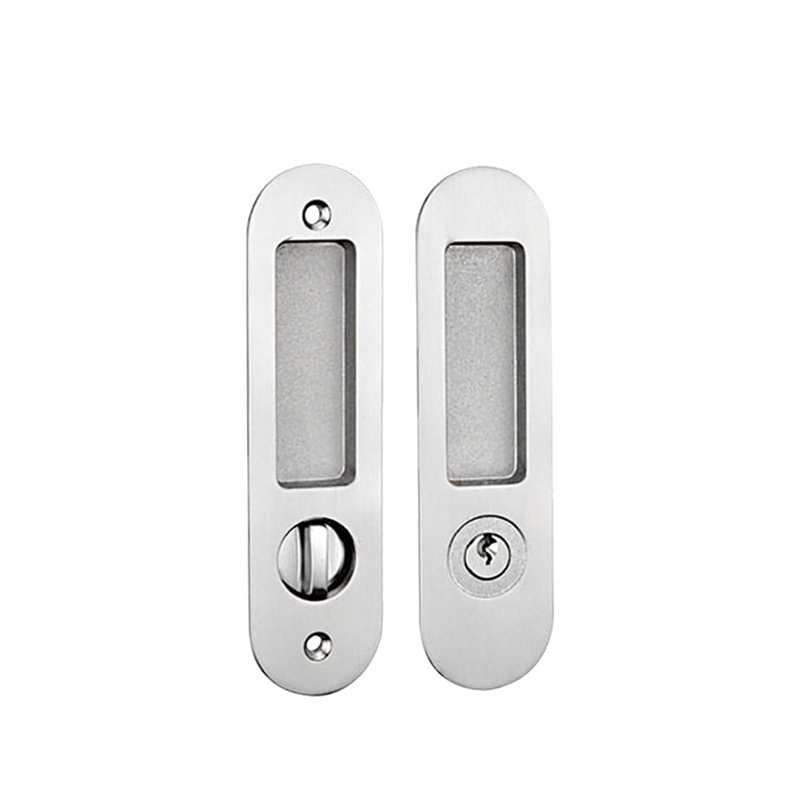 Serrure de porte coulissante encastrée invisible à mortaise 003D Sanding