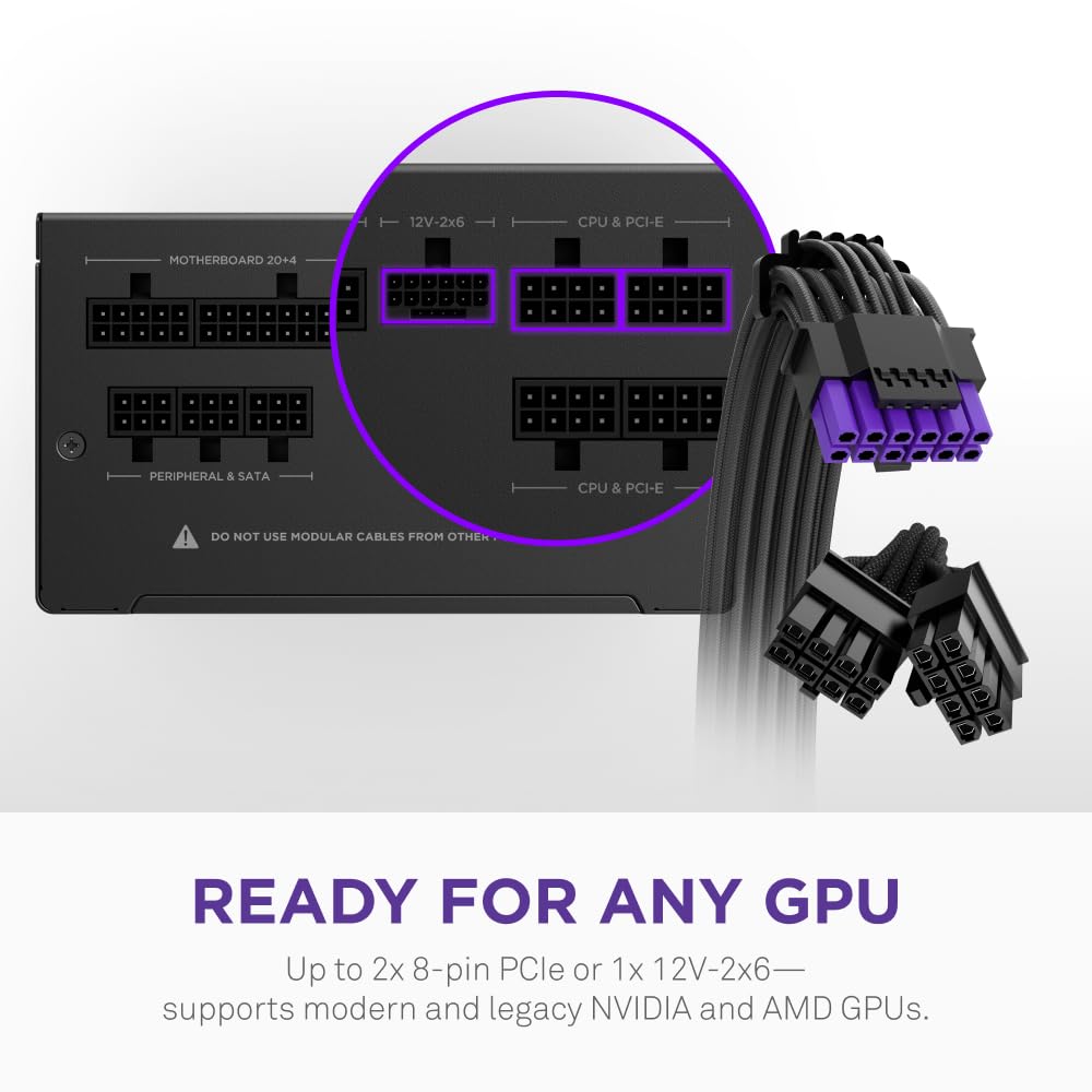 Amazon | NZXT C750 ゴールドコア - 750W ATX 3.1電源、80+ゴールド