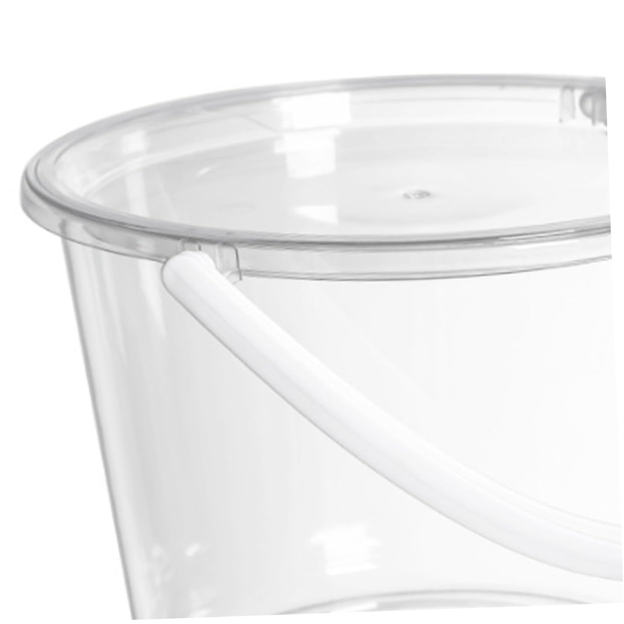 BUTIFULSIC Thickened Plastic Bucket for Dormitory Portable Foot Washing Bucket Easy to Carry