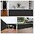 Bynbbur 3'x10' Balcony Privacy Fence Deck Fence Cover with Grommets UV Block Shade Cloth for Apartments Railing, Patio, Backyard, Porch, Deck, Cable Zip Ties Included(Black)