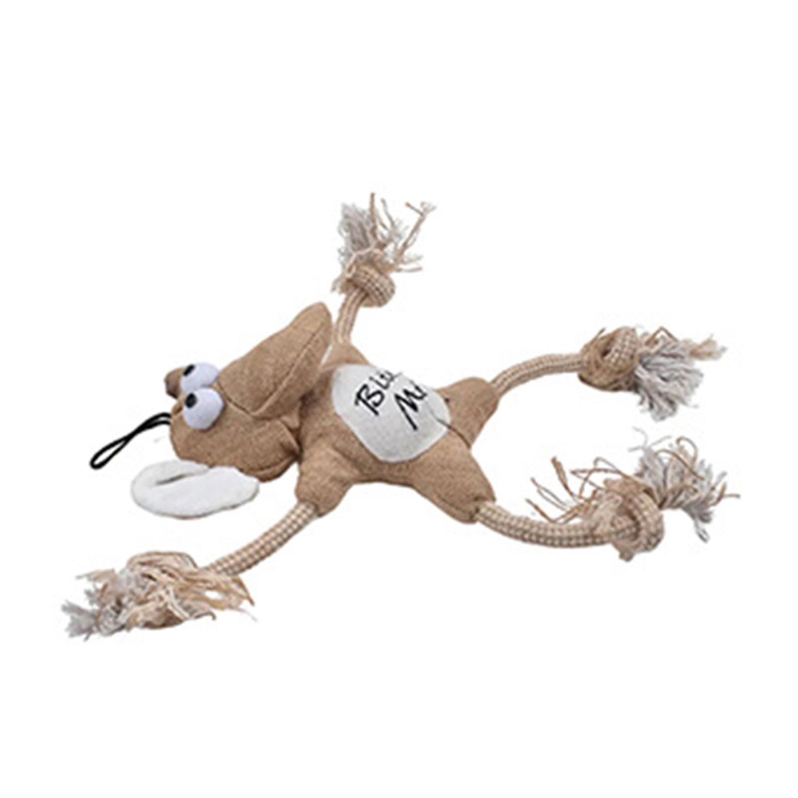 LUCKGONI Dog Chew Toy With Soft Plushes And Rope For Aggressive Chewers Interactive Play And Teeth