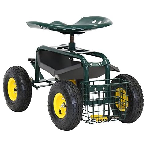 Kinfant Rolling Garden Cart Cover
