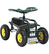 Kinfant Waterproof PE Rattan Towel Rack with Rolling Wheels, 2 Shelves, 1 Drawer, for Pool Patio
