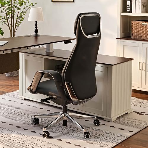 Luxury Leather Office Chair Ergonomic