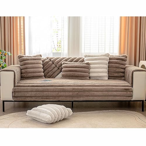 Housse de canapé de salon en peluche épaisse de qualité supérieure - 4