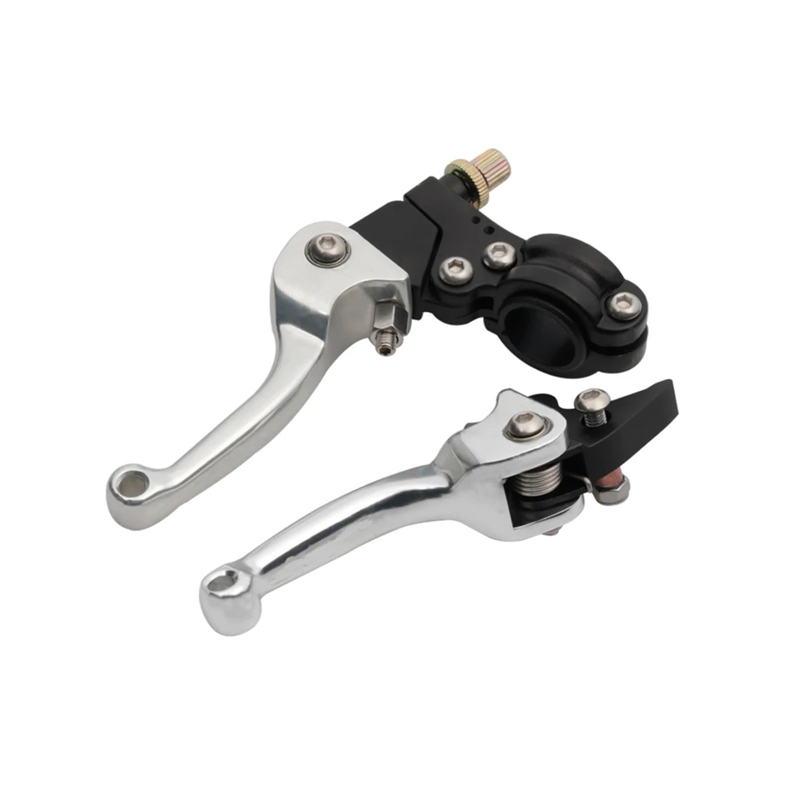 Hguvsjd Silver For Pcx125 For Pcx150 For Pcx 125 150 Motorcycle Clutch Lever Brake Folding Handle Motorcycle Brake Lever(Silver)
