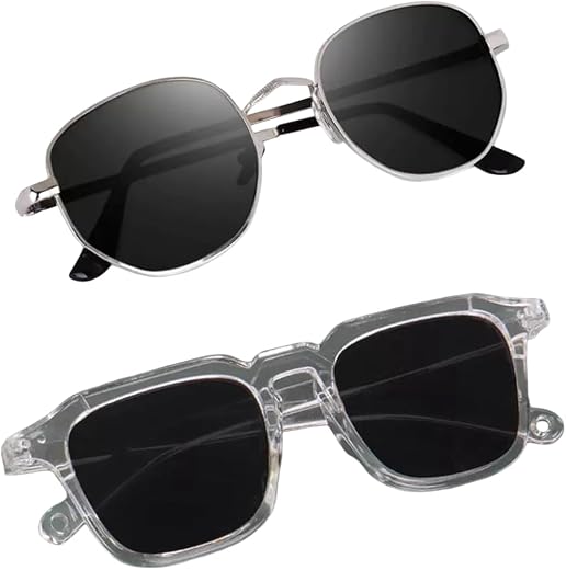 ELLIGATOR UV Protected Aviator Sunglasses for Men and Women | Stylish Full-Rim Cover Eyewear for Driving, Cycling, Sports...