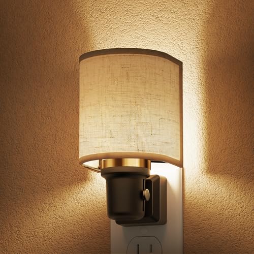 Image of L LOHAS LED Night Lights Plug into Wall, Plug in Night Light Dimmable 100LM