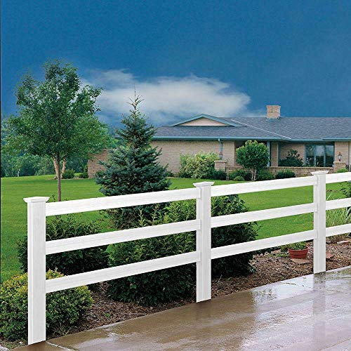 Outdoor Essentials Classic White Vinyl Post Cap, 5 In. X 5 In. Base #TOP1