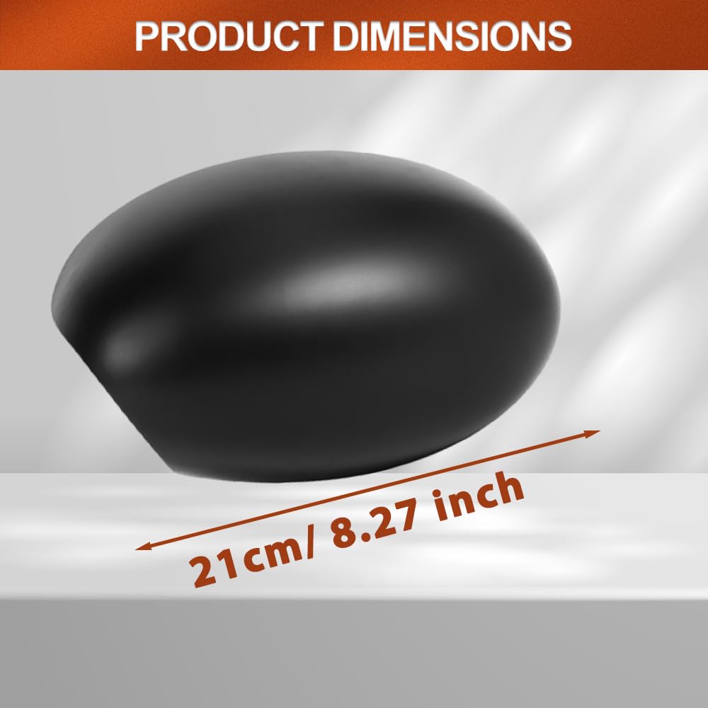 Calotte Specchietti Laterali In ABS Nero Per Mini R50 R53 (2001-2008) E R52 (2004-2007) – Kit 2 Pezzi, Coperture Adesive, Sostituisce 489120050/489120060