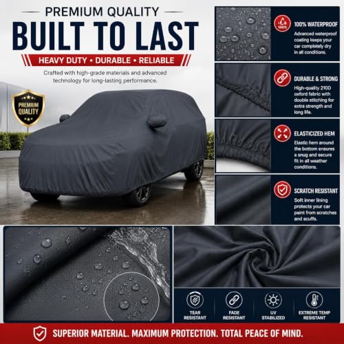 Image of Autofact Premium Waterproof Car Cover for Audi A4