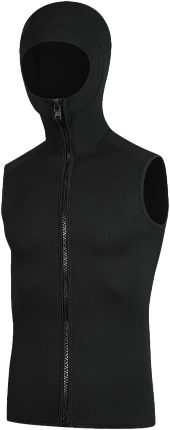 Wetsuit Hooded Vest Top Versatile Swimsuit for Swimming Snorkeling Surfing