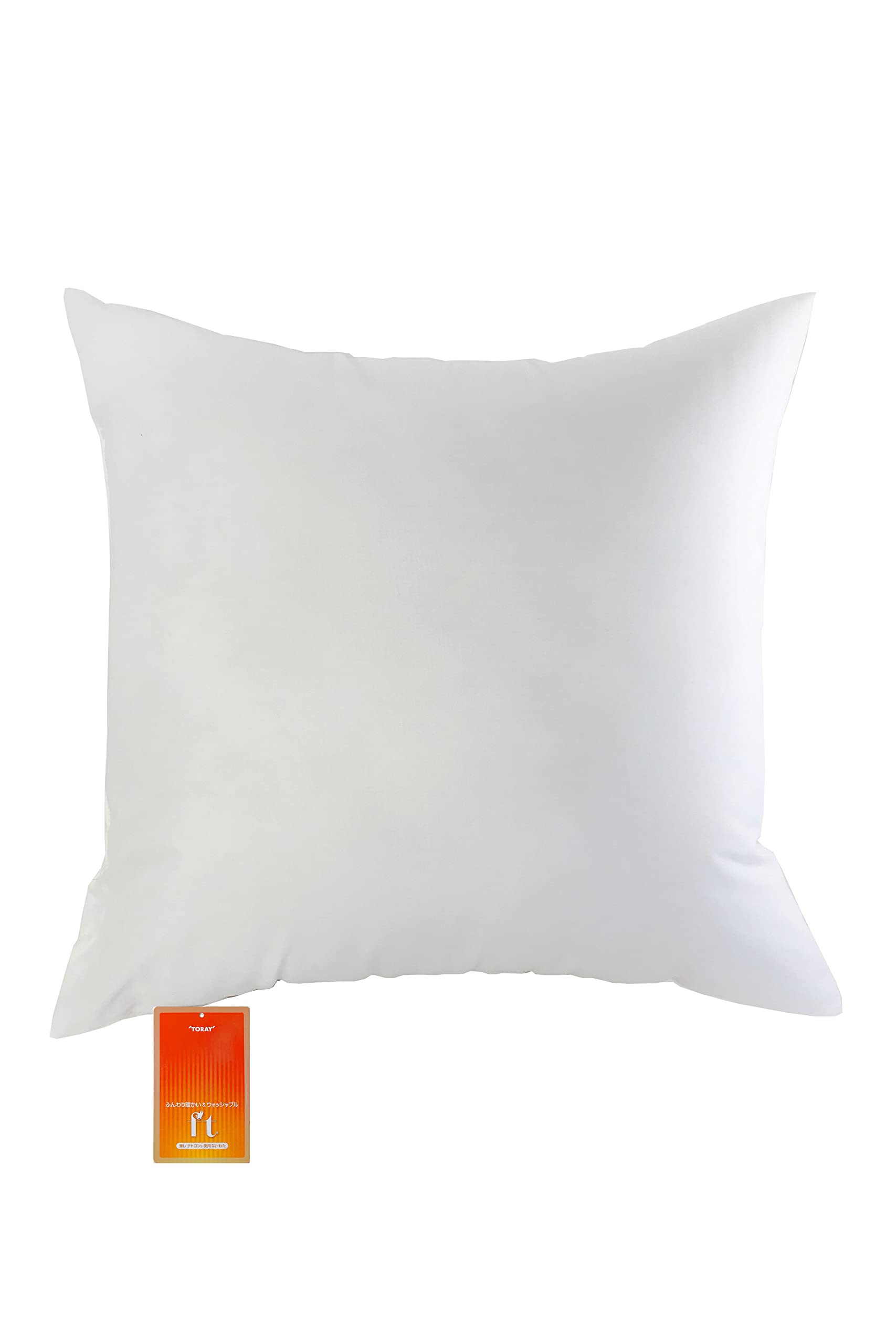 Out Style Nude Cushion Toray FT Made in Japan Washable (1, 45x45 cm) | 45x45適応,国内充填,丸洗い可,乾きやすい,ソファ背当て,肉厚感,へたりにくい 1 45x45