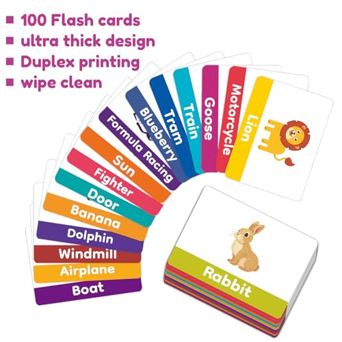 Tarjetas de aprendizaje de números de 100 piezas para desarrollo cognitivo 6