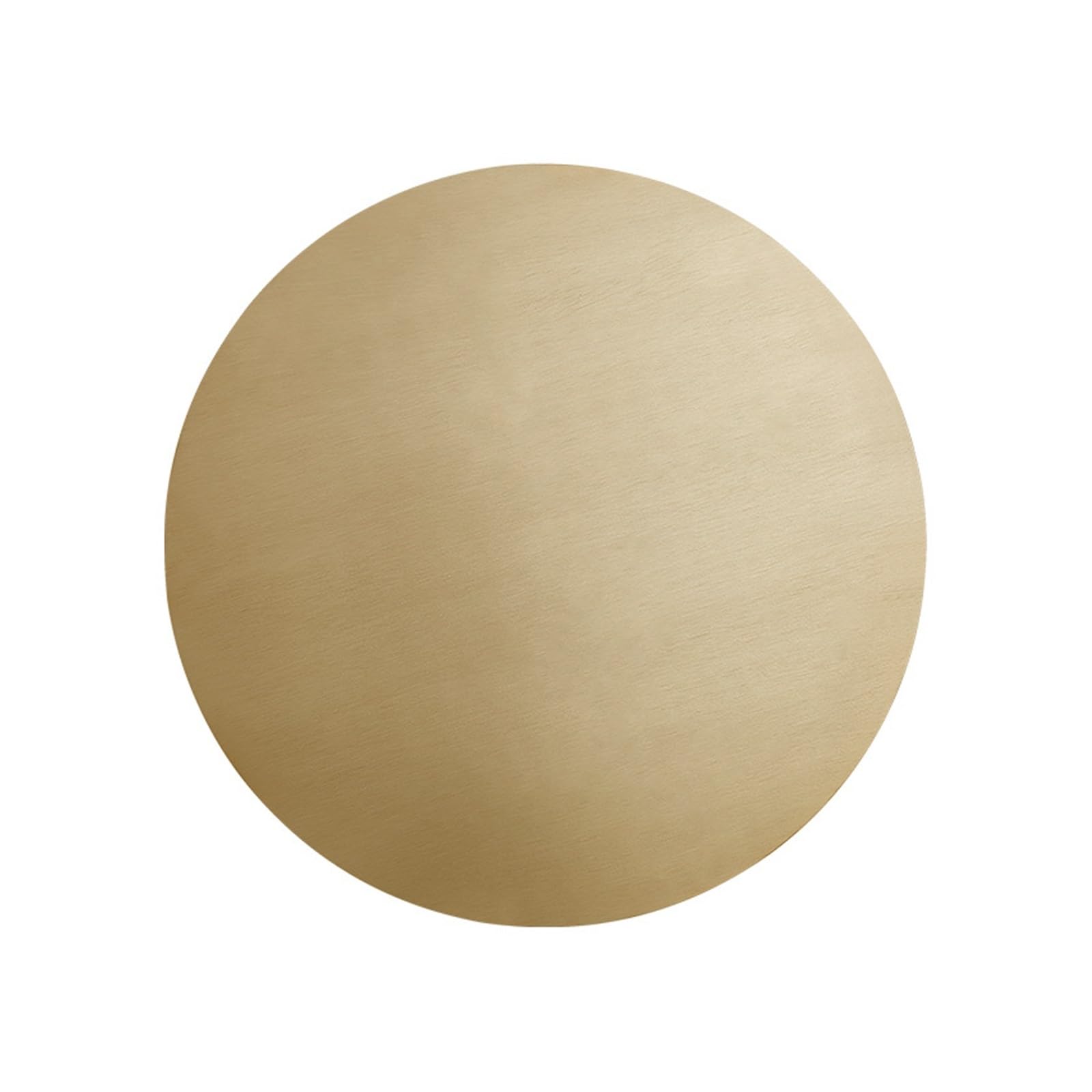 SILVASILNEX Round wall lamp Full Copper Light Luxury Living Room Background wall Atmosphere lamp Bedroom Bedside Aisle Corridor wall lamp(Smallsize20cm)