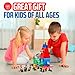 Playmags Magnetic Figures Community Set of 15 Pieces - Play People Perfect for Magnetic Tiles Building Blocks - STEM Learning Toys Children – Magnet Tiles Expansion Accessories Pack (Styles May Vary)