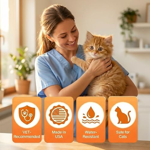 PUAINTA Addcool Plus Flea and Tick Prevention for Cats & Kittens, Professional Topical Treatment, 3 Monthly Doses, Fast-Acting Waterproof Cat Flea Drops — view 5