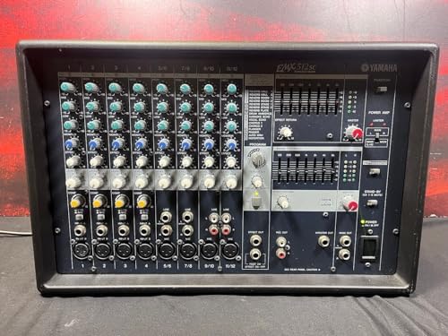 Amazon | YAMAHA ボックス型パワードミキサー EMX512SC | ミキサー 