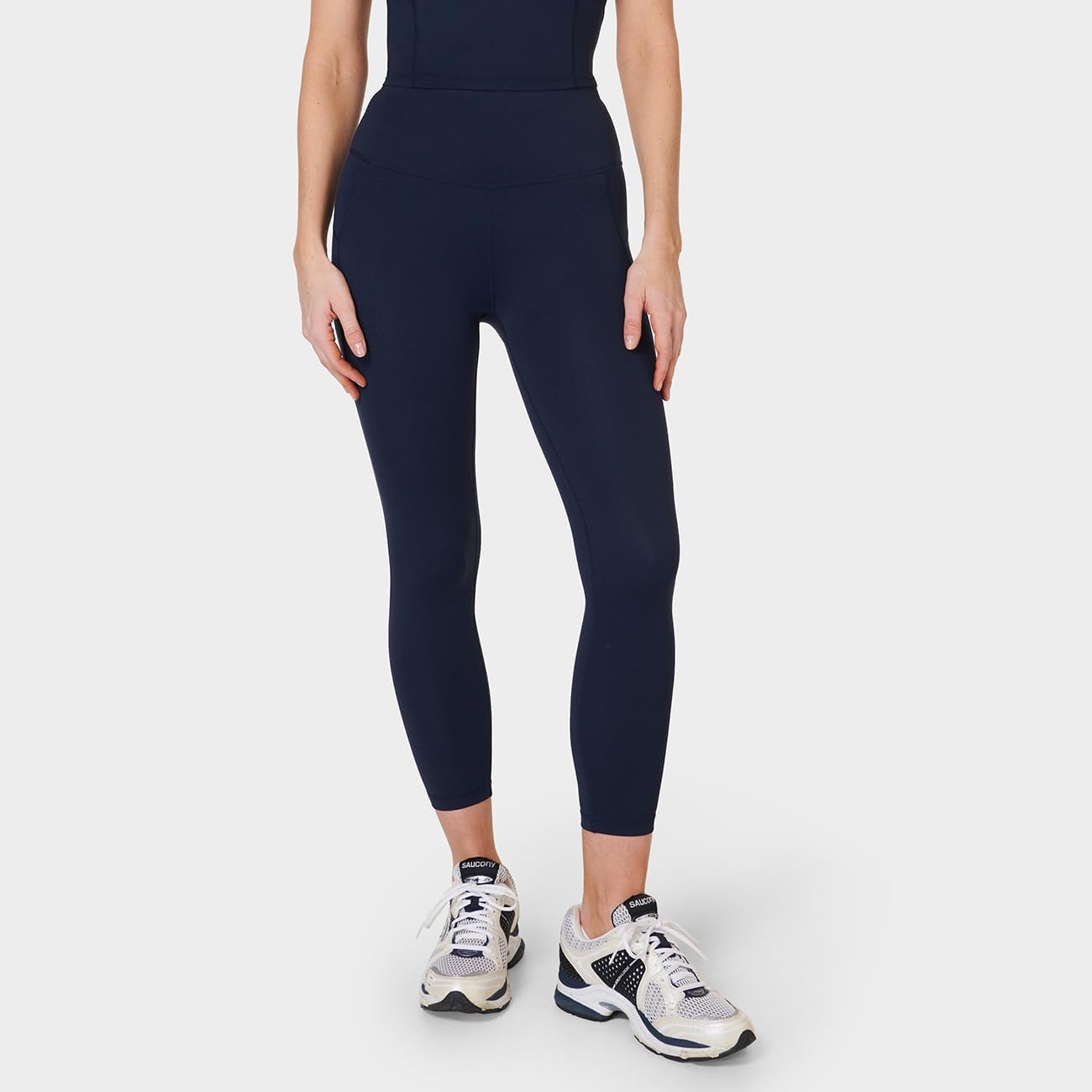 Sweaty Betty Women's All Day High Waist 7/8 Yoga Leggings Leggings, Navy Blue, Large - Image 3