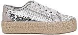 CafeNoir Sneaker ALLE Con Velluto E PAILETTES Zeppa INTERNE 40/E19.323 Multicolor
