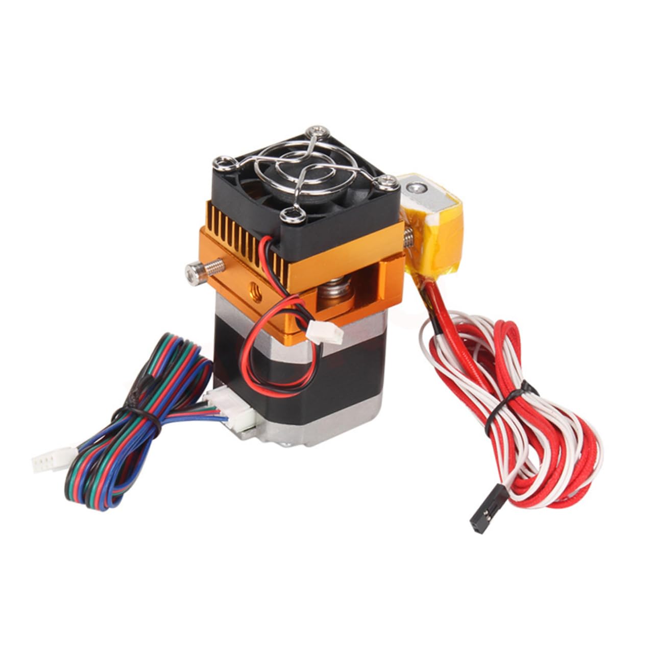 3d-drucker Extruderkopf 1, 75mm 0, 4mm 12v 40w aus Kupfer | Aluminiumlegierung und Edelstahl, als Ersatz für Defekte Einheit, Kompatibel mit Mk8 und Prusa I3