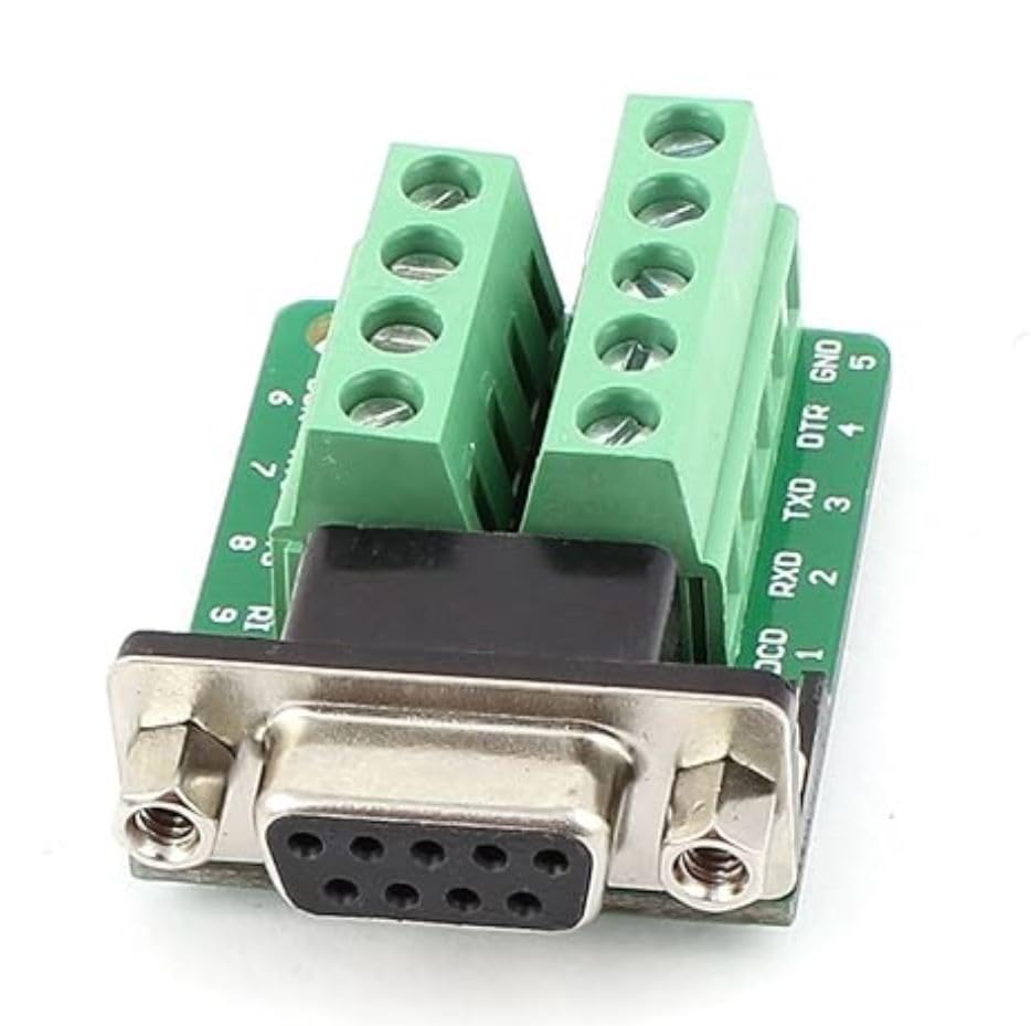 Serial DB9 RS232/485 9 pin Termina Female Screw-image-35