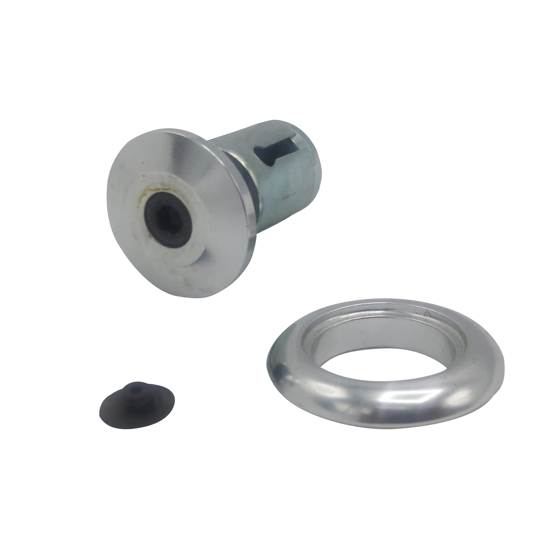 Laxzo ® Bar End Plugs Aluminum Bike Handlebar Cap Cycle Bar Ends Plugs Grip Bar Cap Handlebar End Plugs Tool Road Mountain Bike MTB