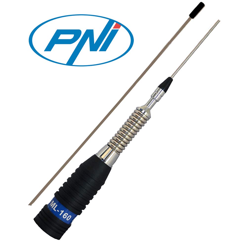 Antena CB PNI ML160 Longitud 145 cm + Soporte T941 con Cable