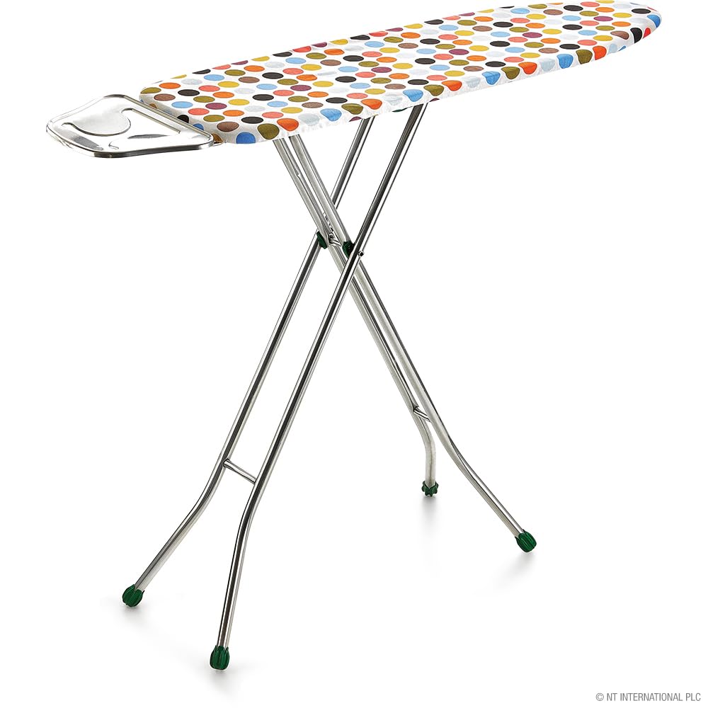 Ultimate Ironing Board Solution Small to Extra Large Ironing Board Iron Stand Holder Lightweight, Adjustable Folding Iron Board Compact Conquer Wrinkles Anywhere (97 X 30 : Small)