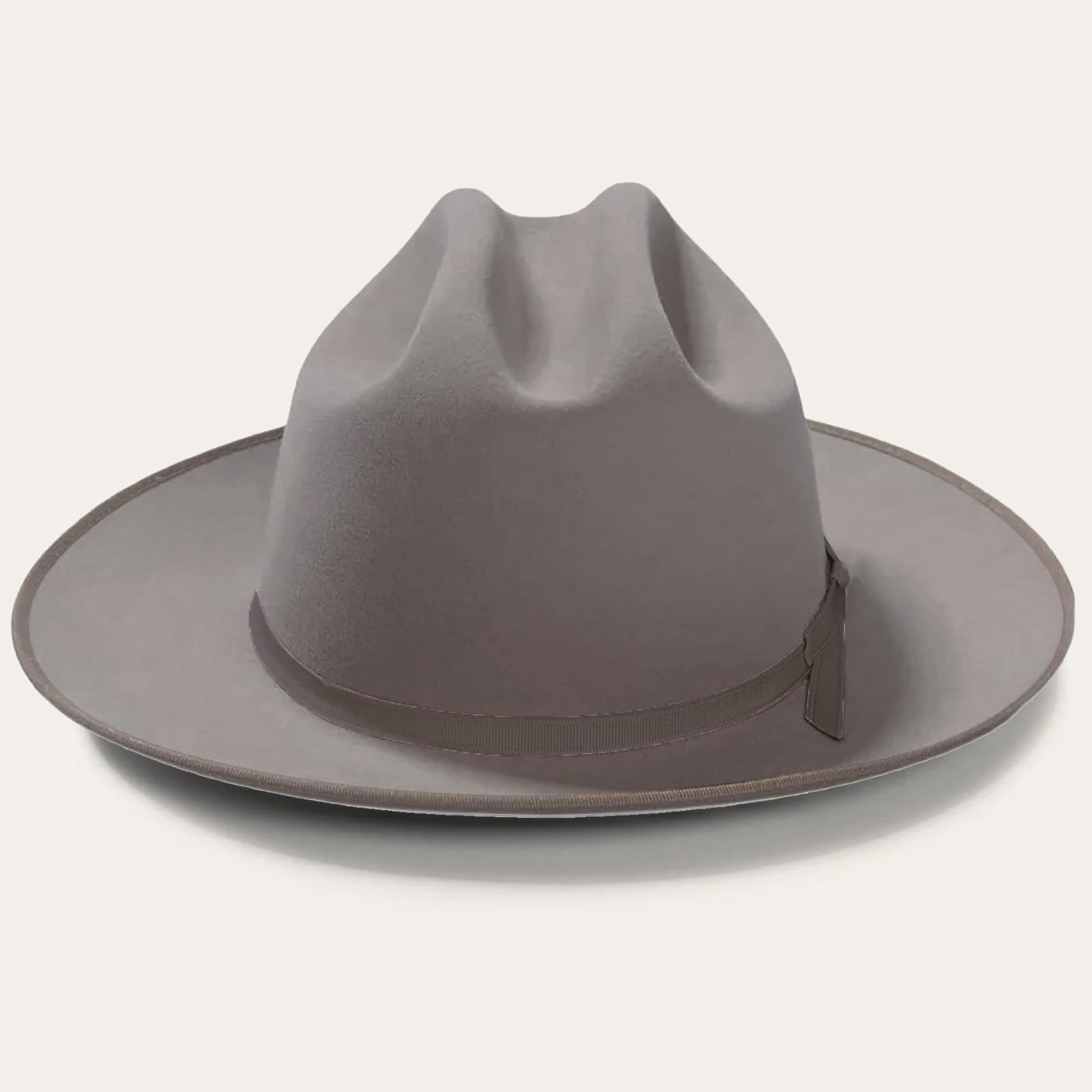 Cowboy-Hut für Erwachsene, bequem, französischer Stil, Bandhut, Filzhut, Erwachsene, Festival, Party, formelle Versammlung, Filzhut
