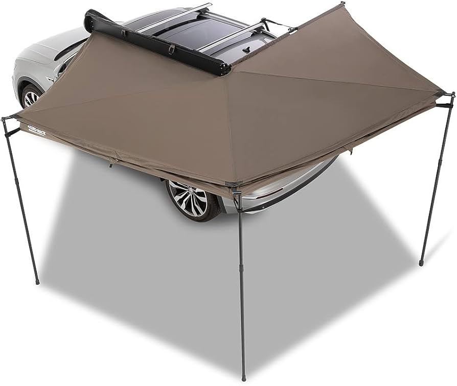 Amazon.com: Rhino-Rack Batwing Awning 270 Degree Compact Left Hand