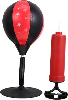 BESPORTBLE Bola De Velocidade Saco De Pancadas De Mesa Saco De Pancadas De Mesa Saco De Pancadas Saco De Areia Brinquedo Bola De Boxe Bola De Soco De Mesa Otário Bolsa De Mesa De Escritório